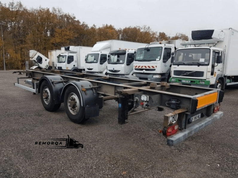 
								Remorque porte-conteneur Samro PORTE-CAISSE MOBILE full									