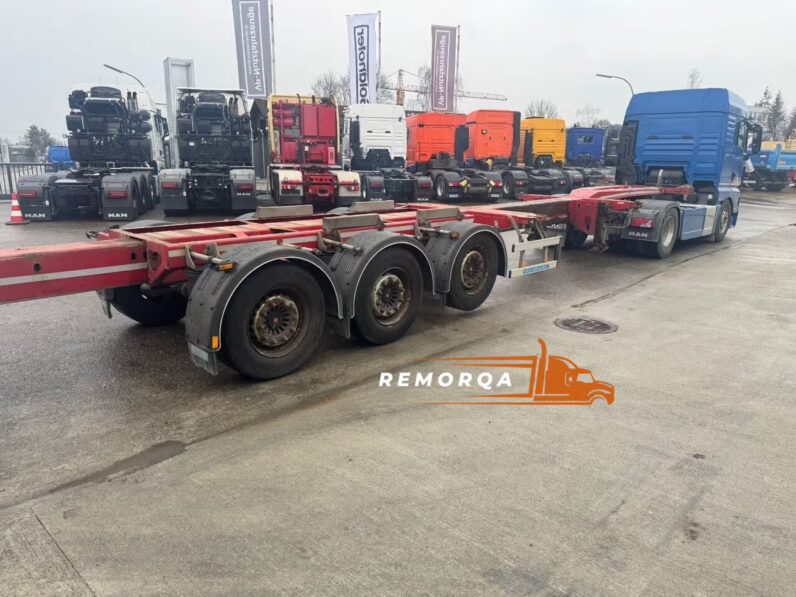 
								Remorque porte-conteneur D-Tec VCC-1 full									