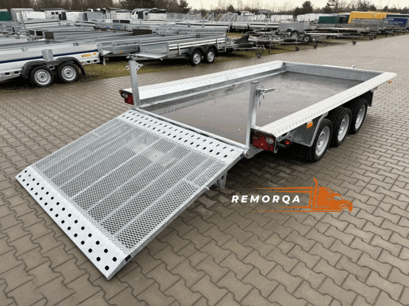 Remorque porte-engin Wiola full