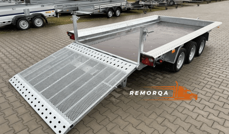 
								Remorque porte-engin Wiola full									