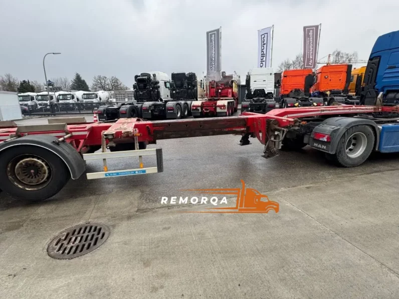 
								Remorque porte-conteneur D-Tec VCC-1 full									