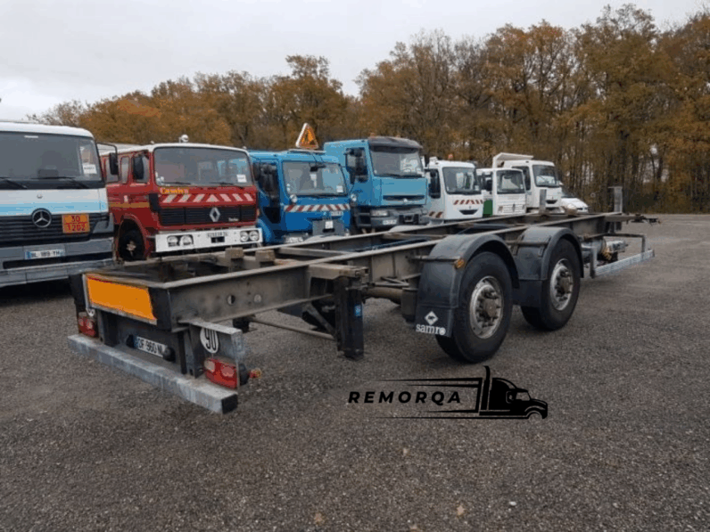 
								Remorque porte-conteneur Samro PORTE-CAISSE MOBILE full									