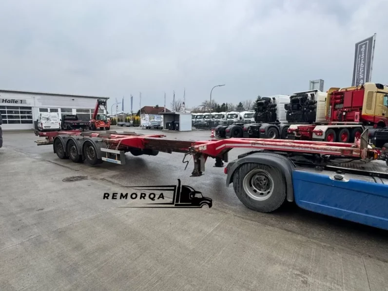 
								Remorque porte-conteneur D-Tec VCC-1 full									