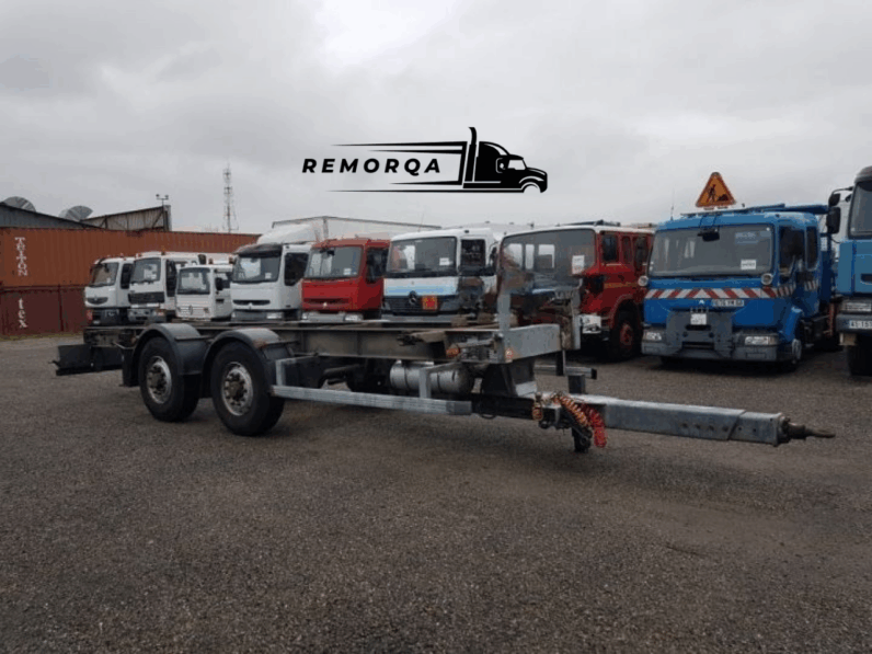 
								Remorque porte-conteneur Samro PORTE-CAISSE MOBILE full									