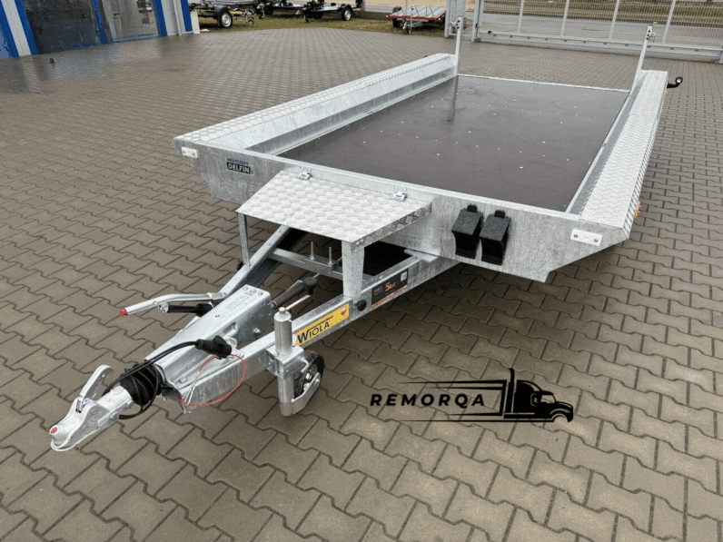 Remorque porte-engin Wiola full