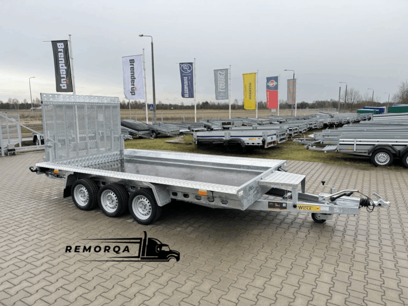 Remorque porte-engin Wiola full