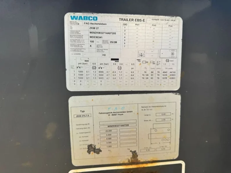 
								Remorque porte-conteneur F.A.G full									