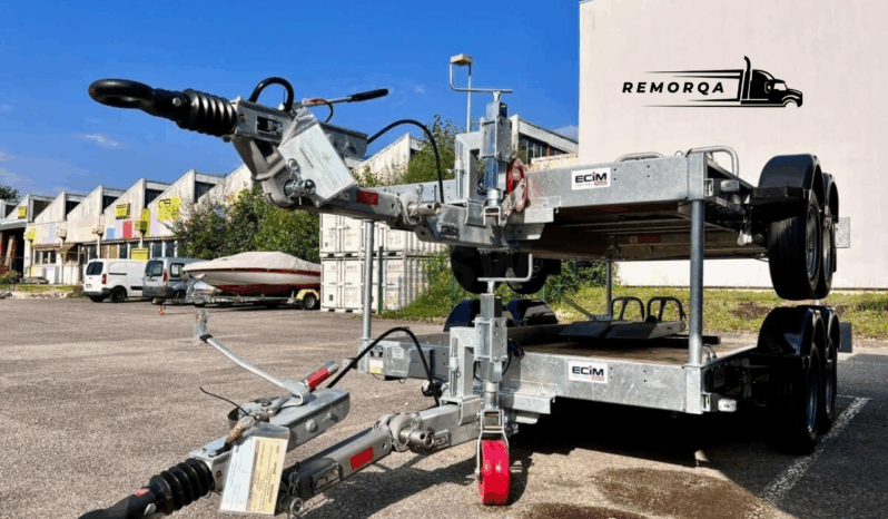 
								Remorque porte-engin Ecim E350AF full									