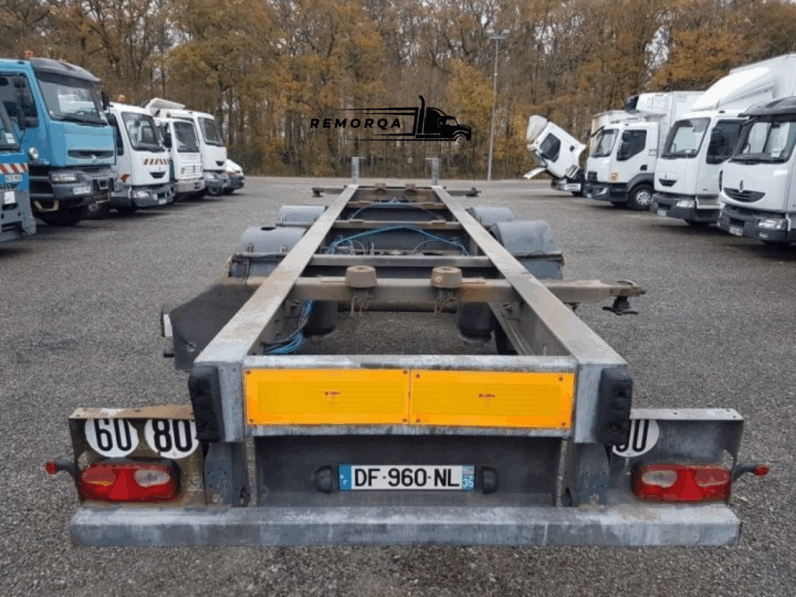 
								Remorque porte-conteneur Samro PORTE-CAISSE MOBILE full									