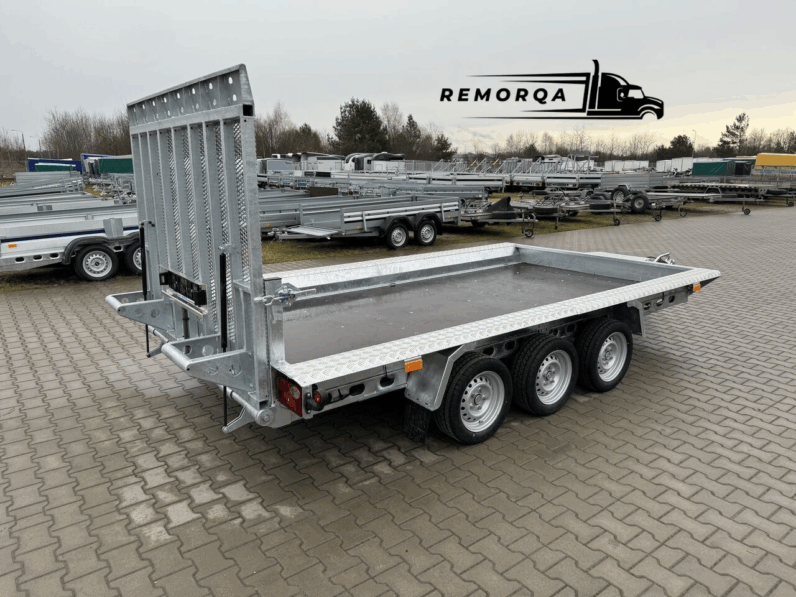 Remorque porte-engin Wiola full