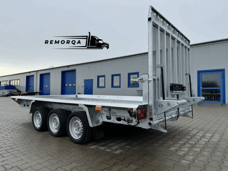 Remorque porte-engin Wiola full