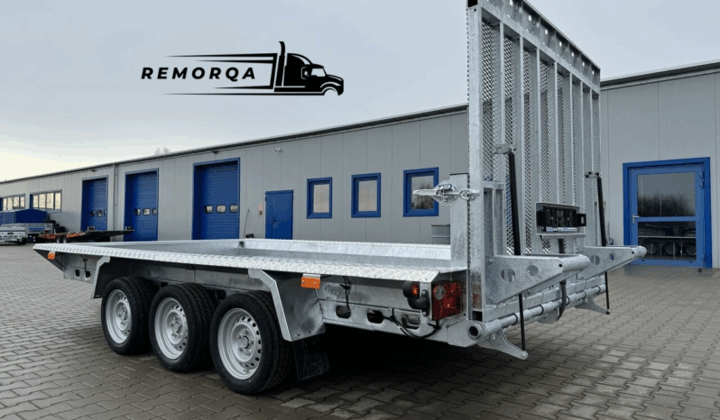 
								Remorque porte-engin Wiola full									