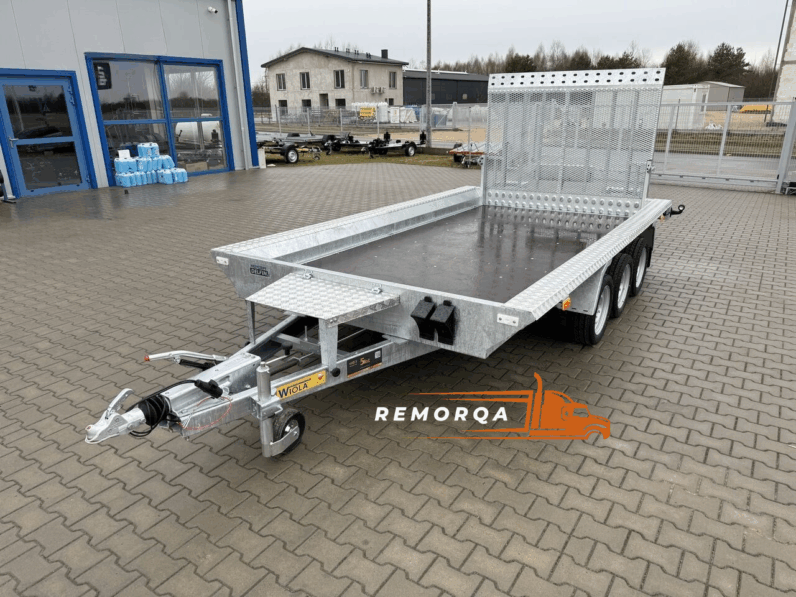 Remorque porte-engin Wiola full