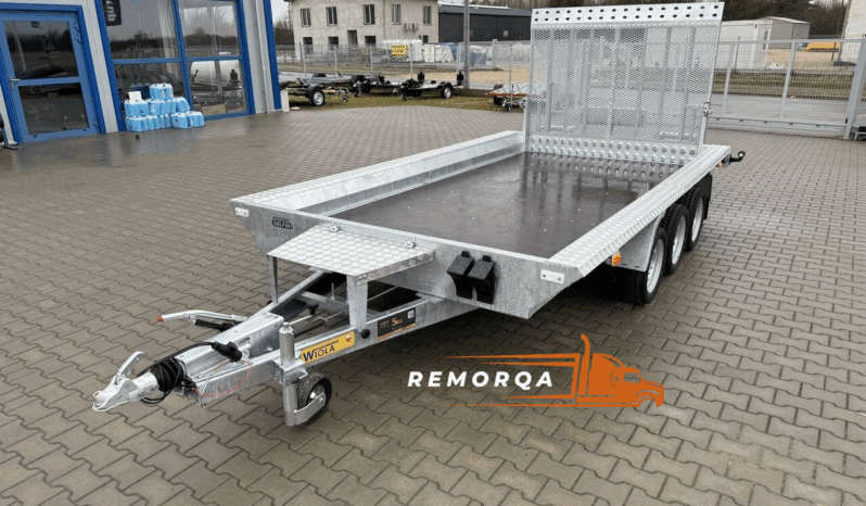 
								Remorque porte-engin Wiola full									