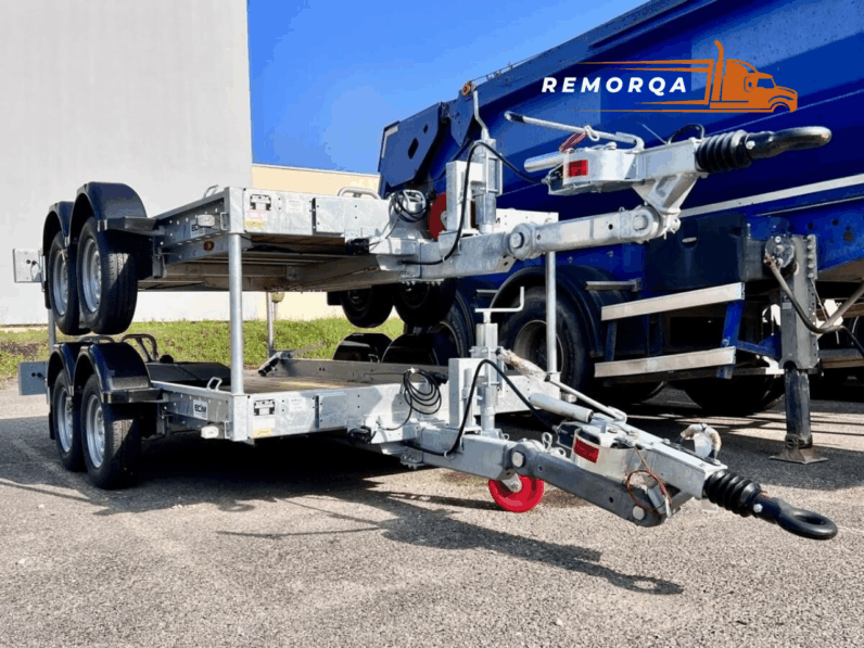 Remorque porte-engin Ecim E350AF full