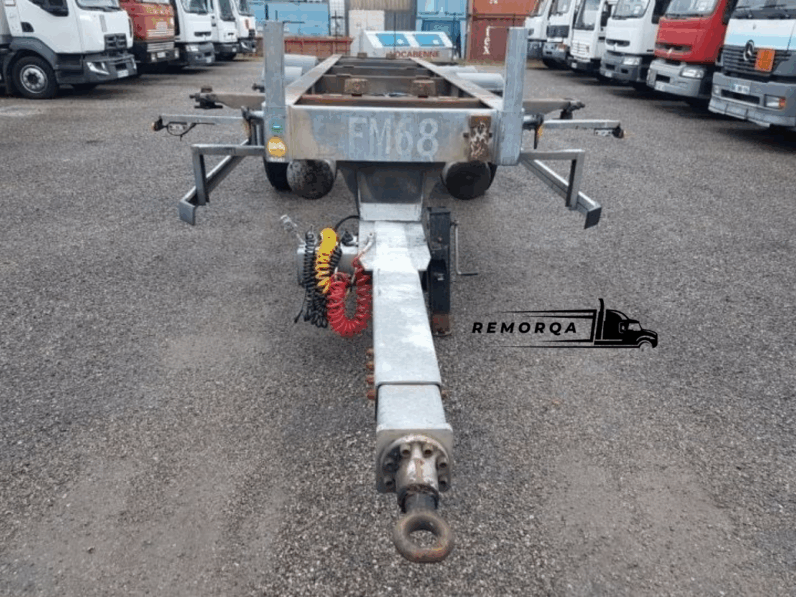 
								Remorque porte-conteneur Samro PORTE-CAISSE MOBILE full									