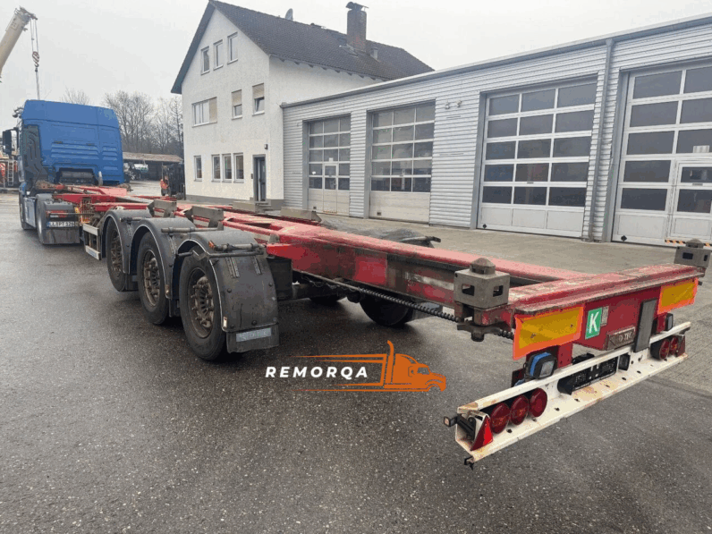 
								Remorque porte-conteneur D-Tec VCC-1 full									