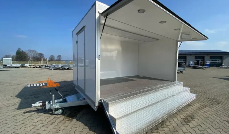 
								Remorque magasin TOP-TRAILER Exhibition trailer Messeanhänger MOBILE full									