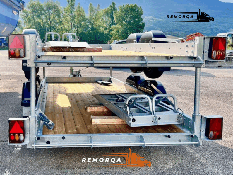 Remorque porte-engin Ecim E350AF full