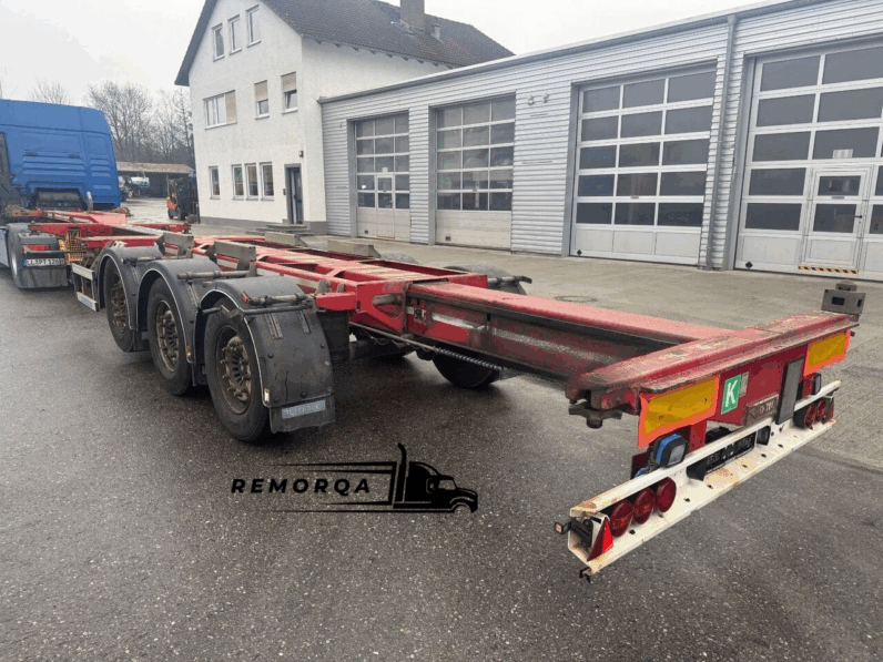 
								Remorque porte-conteneur D-Tec VCC-1 full									