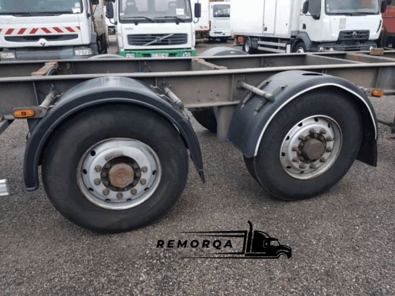 
								Remorque porte-conteneur Samro PORTE-CAISSE MOBILE full									