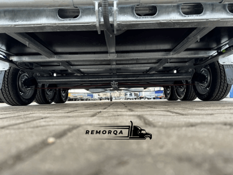 Remorque porte-engin Wiola full