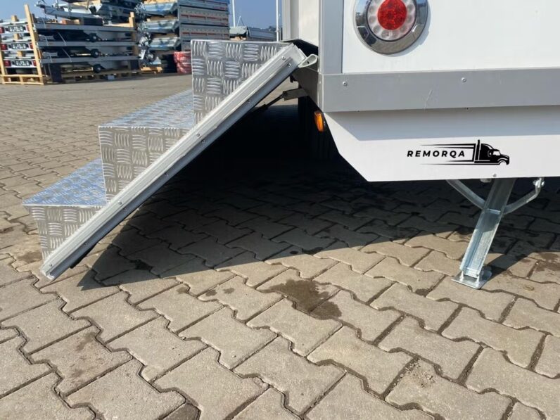 
								Remorque magasin TOP-TRAILER Exhibition trailer Messeanhänger MOBILE full									