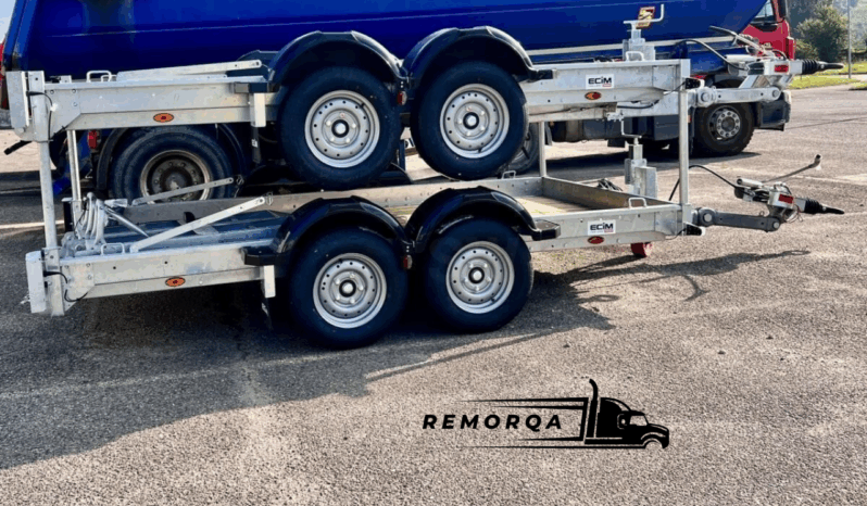
								Remorque porte-engin Ecim E350AF full									