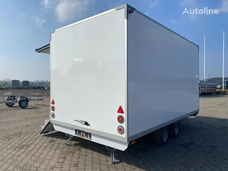 
								Remorque magasin TOP-TRAILER Exhibition trailer Messeanhänger MOBILE full									