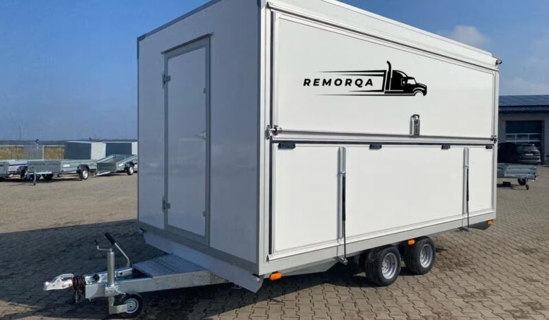 
								Remorque magasin TOP-TRAILER Exhibition trailer Messeanhänger MOBILE full									