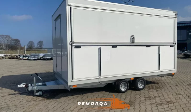 
								Remorque magasin TOP-TRAILER Exhibition trailer Messeanhänger MOBILE full									